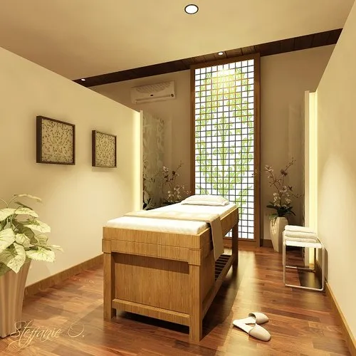 Peaceful Spa Interior